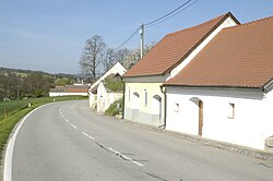 Bahnstraße in Gaindorf (Ravelsbach)