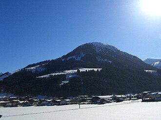Gaisberg (Nordseite im Winter)