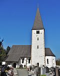 Turm der Pfarrkirche Gallizien