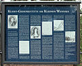 Gedenktafel, Heinrich von Kleist, Bismarckstraße 2–4, Berlin-Wannsee