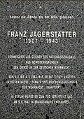 Erinnerungstafel für Franz Jägerstätter