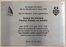 Friedrich Wilhelm von Rohdich AustriaWiki im AustriaForum