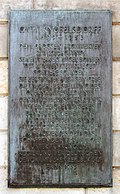 Gedenktafel am Haus, Unter den Linden 7, in Berlin-Mitte
