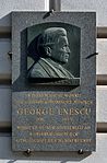 George Enescu – Gedenktafel