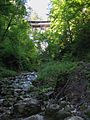 Hohe Brücke vom Georgenbach aus