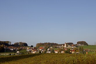 Hauptort Geretsberg von Süden