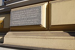 Gründungstafel der ÖVP Oberösterreichs