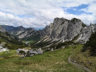 Grabnerstein (Blick vom Admonter Haus)