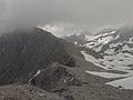 Grat zwischen Panüeler Kopf und Wildberg (in Wolken) mit Mannheimer H.