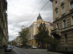 Blick in die Sparbersbachgasse