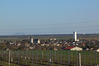 Ortsansicht von Nordwesten
