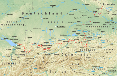 Grenze zwischen Deutschland und Österreich | AustriaWiki im Austria-Forum