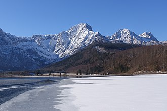 Großer Woising (links) und Feigentalhimmel (mittig)