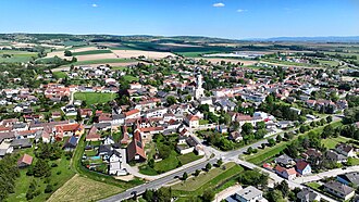 Westnordwestansicht von Großweikersdorf