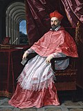 Kardinal Roberto Ubaldini (1581–1635), 1627, Öl auf Leinwand, 196,8 × 149,2 cm, Los Angeles County Museum of Art
