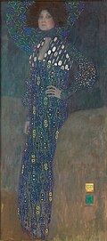 Bildnis Emilie Flöge von Gustav Klimt
