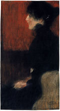 Klimt: Portrait einer Dame (1897)