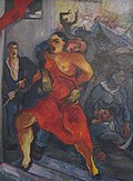 Öl auf Leinwand