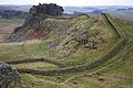 Abschnitt 36/37: Der Wall westlich von Housesteads