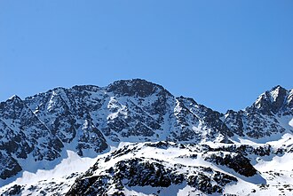 Die Haidenspitze von Norden
