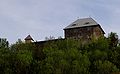 Die Burg, vom Ort aus gesehen