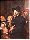Der Rommelpotspieler mit fünf Kindern (1618–1622)