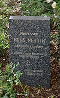 Hans Neroth - Gedenkstein