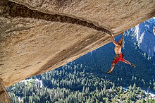 Heinz Zak, Separate Reality 5,11d, Free Solo,  Yosemite-Nationalpark, Kalifornien, USA