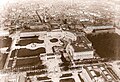 Der Heldenplatz in einer Ballonaufnahme um 1900