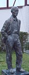 Hesse-Statue von Friedhelm Zilly in Gaienhofen.