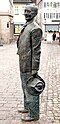 Hermann-Hesse-Skulptur von Kurt Tassotti in Calw