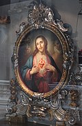 Herz-Jesu-Bildnis von Carl Henrici im Bozner Dom, um 1770