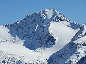 Hinterem Spiegelkogel von Norden mit Spiegelferner