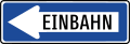 10: Einbahnstraße (Fahrtrichtung links)