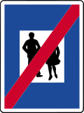 9b: Ende einer Fußgängerzone