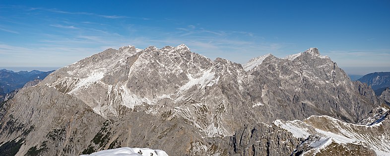 Ansicht von Süden: Blick vom Seehorn