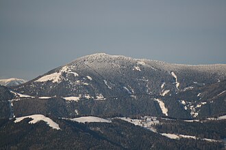 Blick vom Schöckl auf die Südseite des Hochlantsch