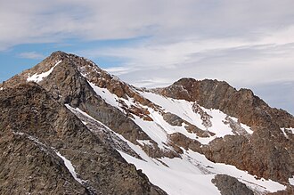 Hochschober mit Schoberkees von Nordosten (Debantgrat)