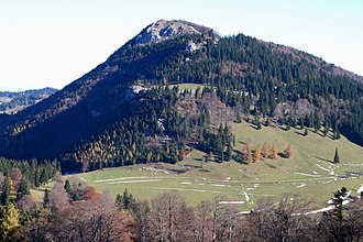 Hochstaff von Südwesten (Anstieg zur Reisalpe)
