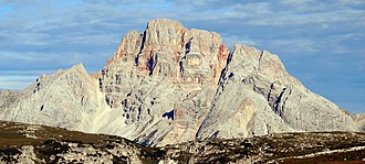 Hohe Gaisl von der Auronzohütte