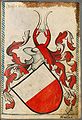 Hohenberger Wappen im Scheiblerschen Wappenbuch von 1450