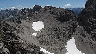 Hornbachspitze-Westflanke