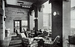 Hotel Alpenhof Pertisau, Halle, historisches Foto