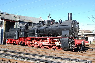 Lokomotive 57 3088, Nachbau der Deutschen Reichsbahn von 1922, Hersteller: Rheinmetall, Düsseldorf-Derendorf