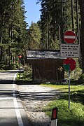 Ampelregelung im Antholzer Tal (Südtirol)