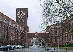 Technisches Verwaltungsgebäude der Hoechst AG in Frankfurt-Hoechst (1925)