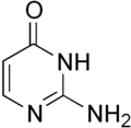 Strukturformel von Isocytosin, 3H-Tautomer