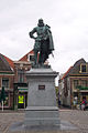 Statue zu Ehren von Jan Pieterszoon Coen auf dem Käsemarkt (Roode Steen) in Hoorn