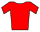 A jersey with a red design