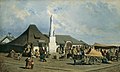Marktplatz in Szolnok